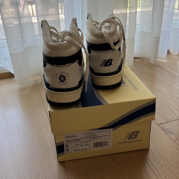 ALD New Balance 650R - White Navy - Picture 2 of 5